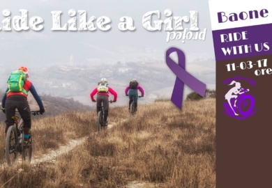 locandina ride like a girl Baone colli euganei