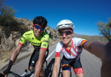 Alberto contador ed elena martinello