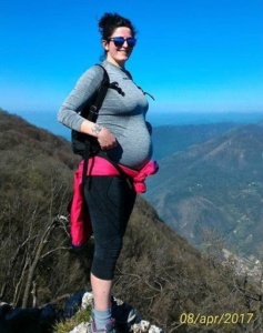 trekking in gravidanza con mamma sportiva